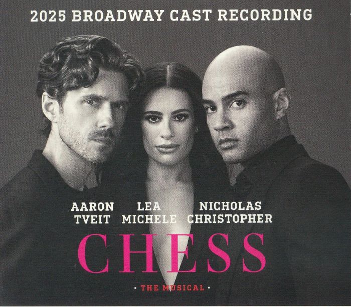 Chess: The Musical - 2025 Broadway Cast Recording 2CD CD cover