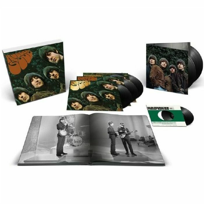 Rubber Soul - Japanese Super Deluxe 5xLP + 7 Inch Box Set vinyl record cover