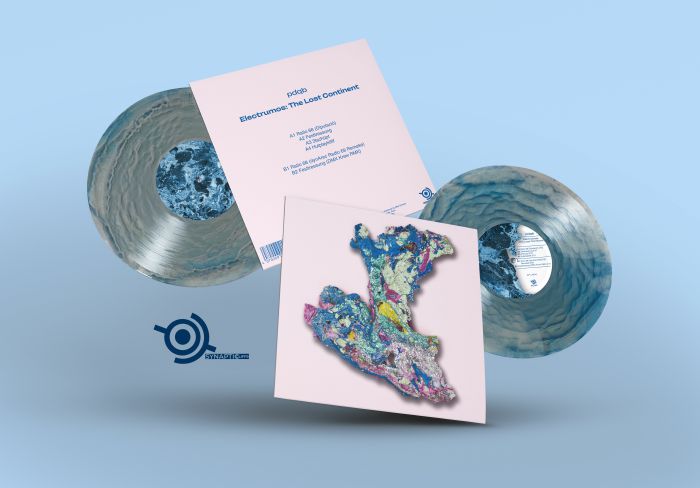 Electrumos: The Lost Continent - Fjord Vortex Marbled Vinyl EP vinyl record cover