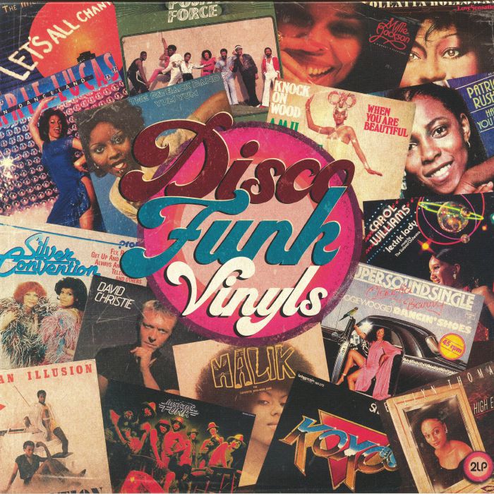Disco Funk Vinyls - 2xLP vinyl record cover