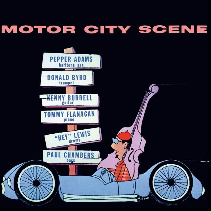 Motor City Scene - Vinyl LP vinyl record cover