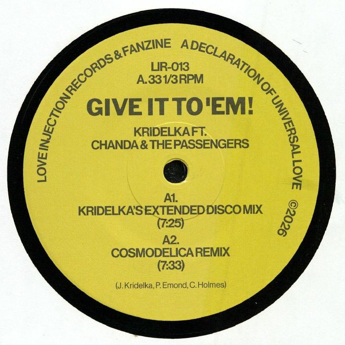 Give It To 'Em! - Vinyl Single vinyl record cover