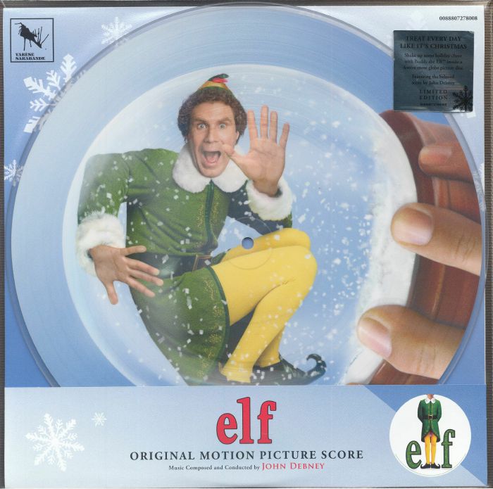 Elf (Soundtrack) - Limited Edition Picture Disc Vinyl LP vinyl record cover