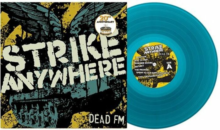 Dead FM - 20th Anniversary Sea Blue Vinyl LP vinyl record cover