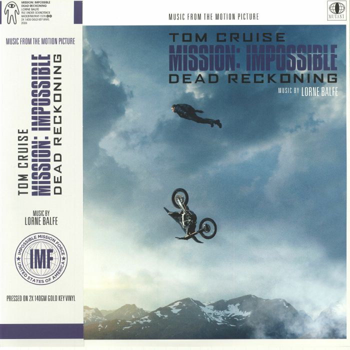 Mission Impossible: Dead Reckoning - Gold 2xLP vinyl record cover