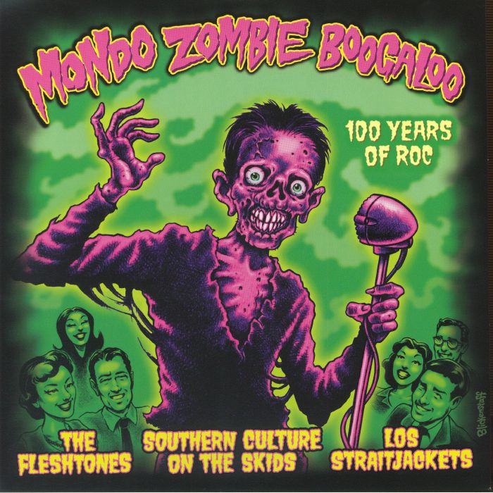 Mondo Zombie Boogaloo - Pink Vinyl LP vinyl record cover
