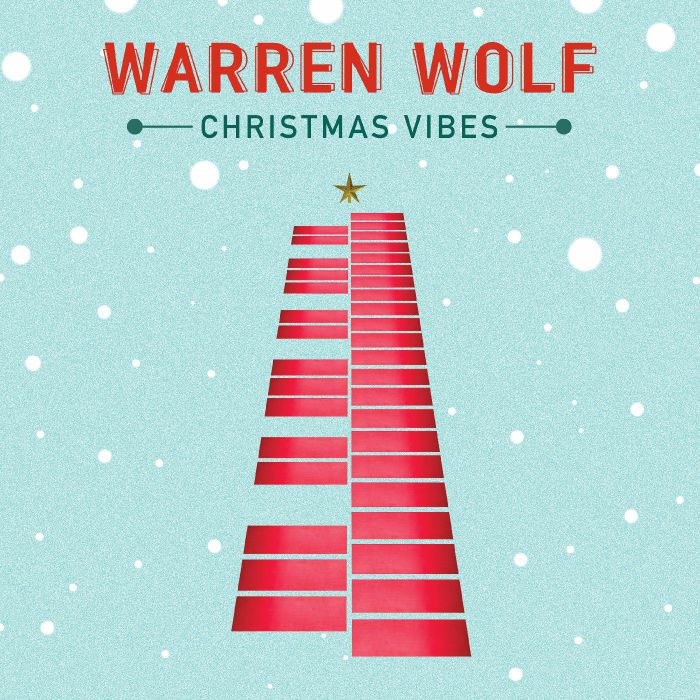 Christmas Vibes - Limited Edition Candy Cane Vinyl LP vinyl record cover