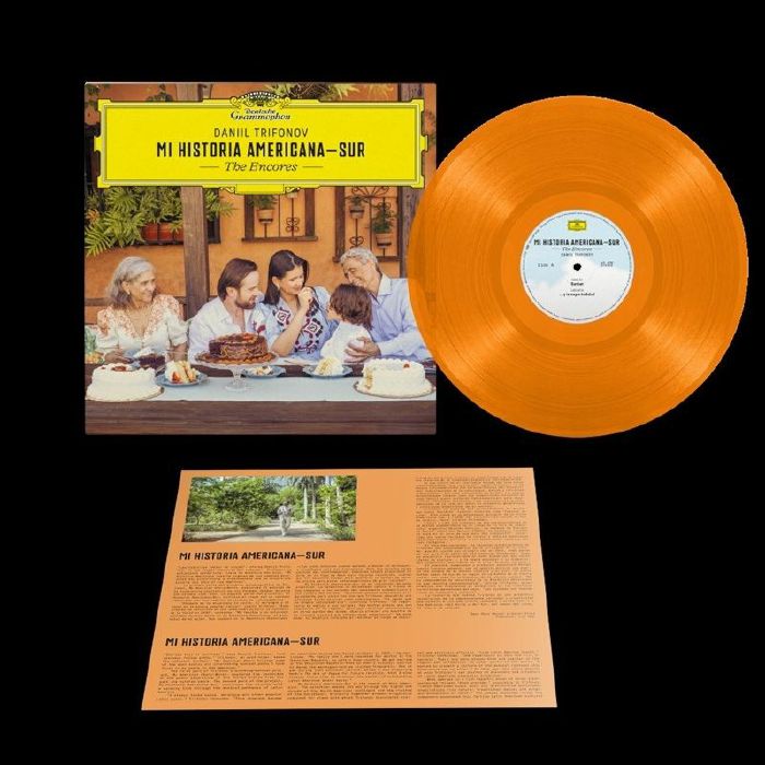 Mi Historia Americana: Sur - The Encores - Orange Vinyl LP vinyl record cover