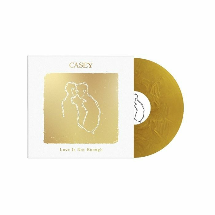 Love Is Not Enough - 10th Anniversary Gold Vinyl LP vinyl record cover