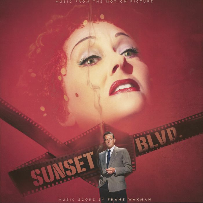 Sunset Boulevard - Limited Edition Red Vinyl LP vinyl record cover