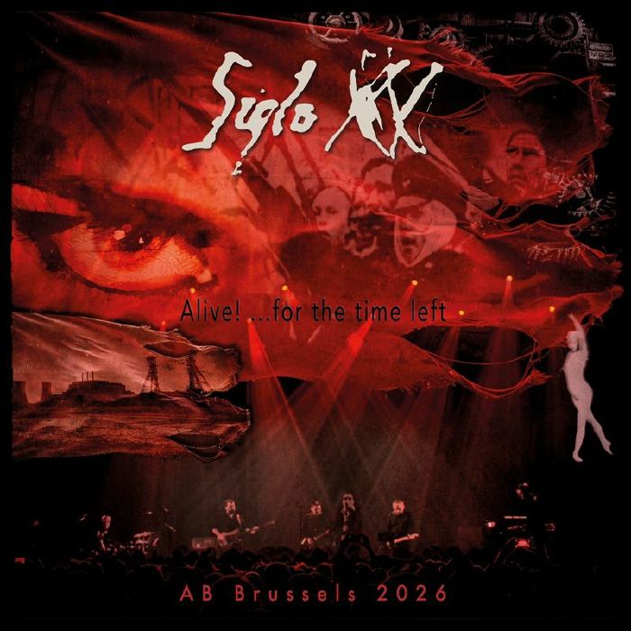 Alive For The Time Left: Live At AB Brussels 2026 - Red & Black Vinyl 2xLP vinyl record cover
