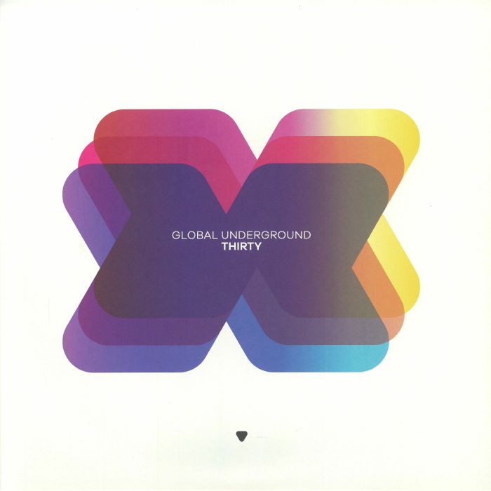 Global Underground: Thirty - Purple, Orange & Aqua 3xLP vinyl record cover