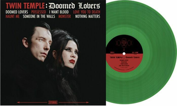 Doomed Lovers - Translucent Green Vinyl LP vinyl record cover
