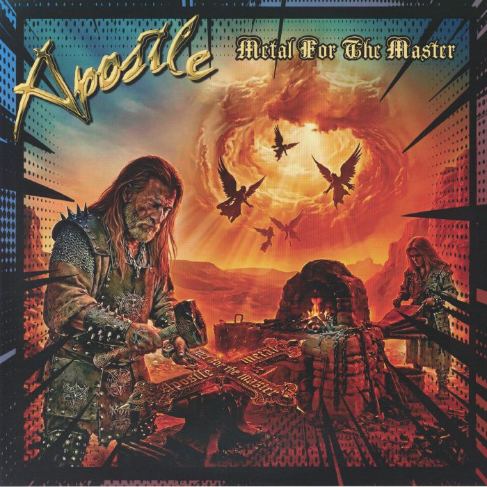 Metal For The Master - Limited Edition Turquoise Vinyl LP vinyl record cover