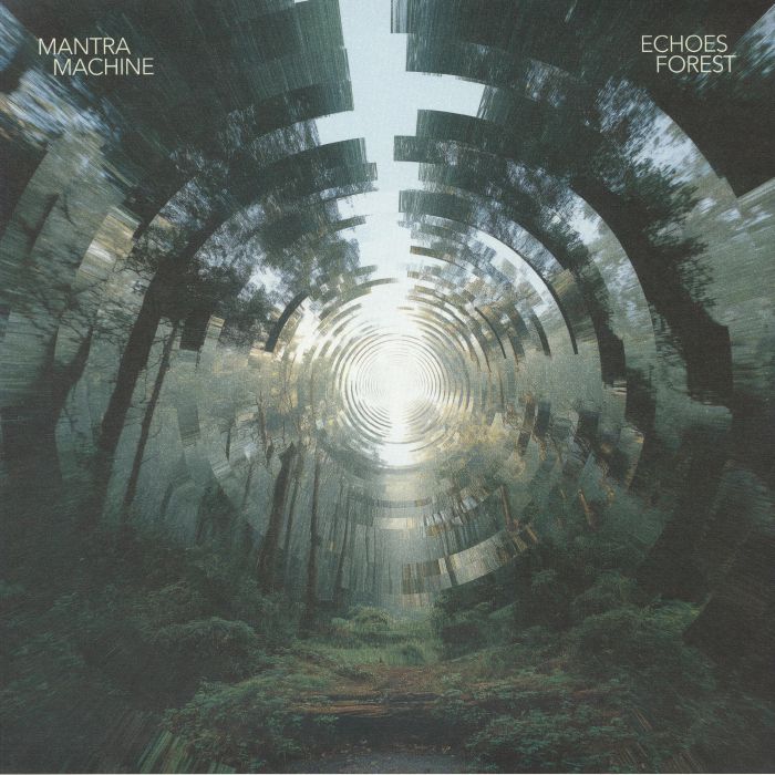 Echoes Forest - Yellow Red & Black Marbled Vinyl LP vinyl record cover