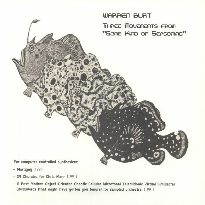 Three Movements from Some Kind of Seasoning - Vinyl LP vinyl record cover