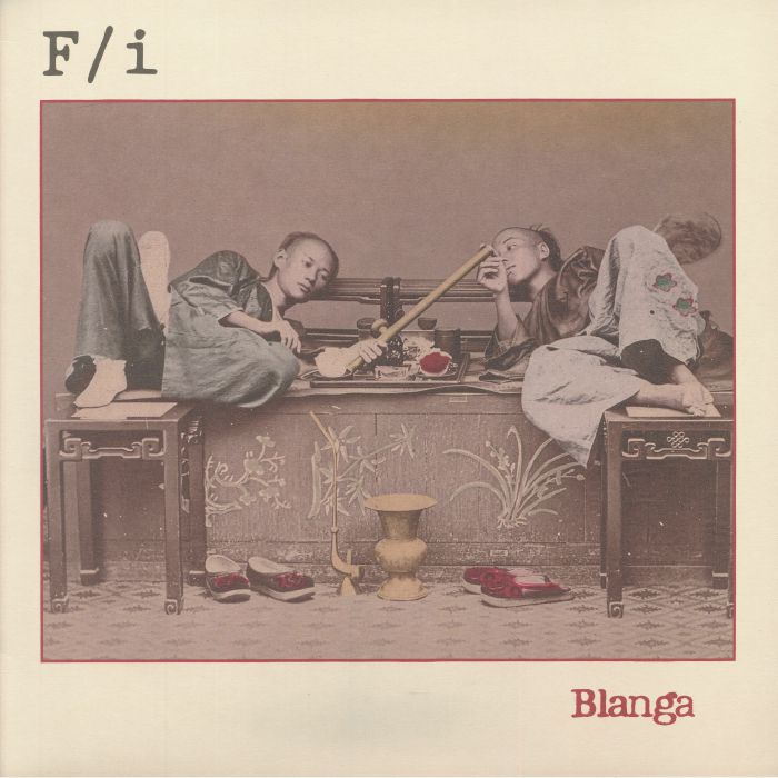 Blanga - Limited Edition Orange Mash-Up Vinyl LP vinyl record cover