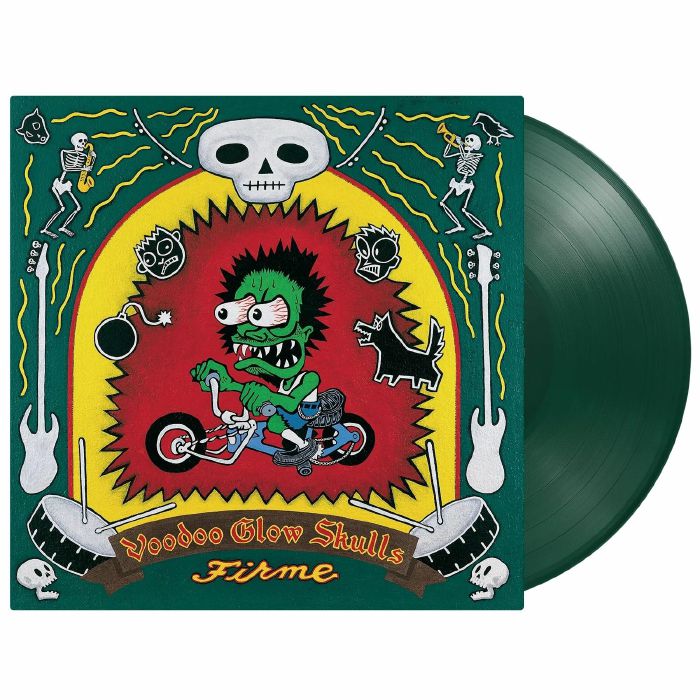 Firme - Limited Edition Green Vinyl LP vinyl record cover