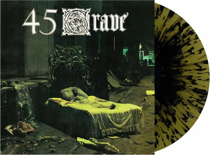 Sleep In Safety - Green & Black Splatter Vinyl LP vinyl record cover