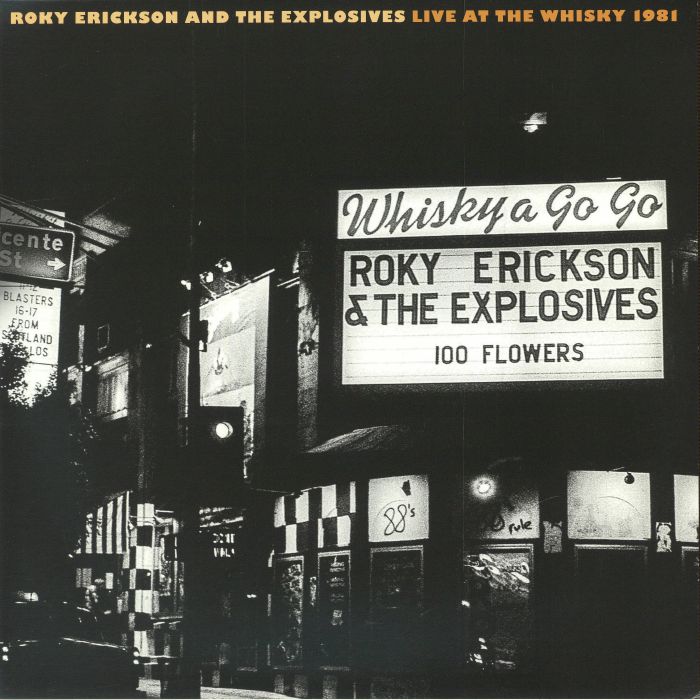 Live At The Whisky 1981 - Limited Edition Neon Green Vinyl LP vinyl record cover