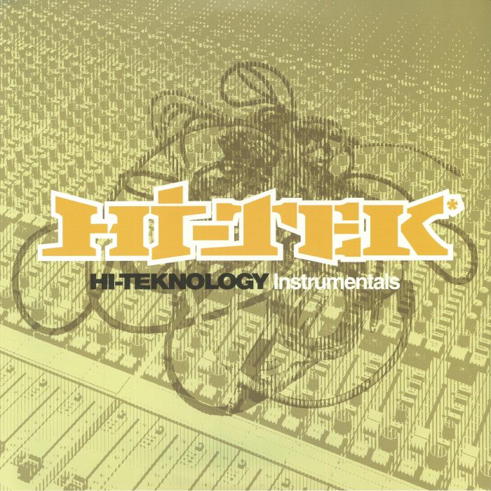 Hi Teknology (Instrumentals) - Black Ice Vinyl 2xLP vinyl record cover