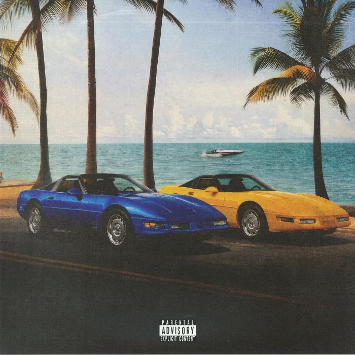 Roofless Records For Drop Tops; Disk Two - Clear Metallic Vinyl LP vinyl record cover
