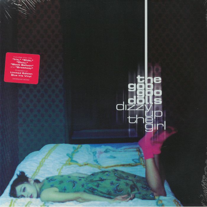 Dizzy Up the Girl - Blue Iris Vinyl LP vinyl record cover