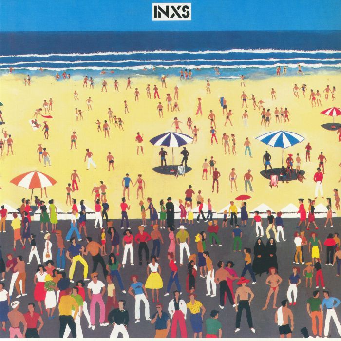 INXS - Limited Edition Sea Blue Vinyl LP vinyl record cover