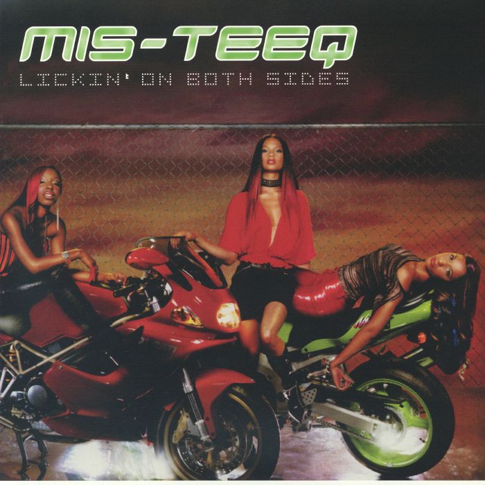 Lickin' On Both Sides - Scandalous Green Vinyl LP vinyl record cover