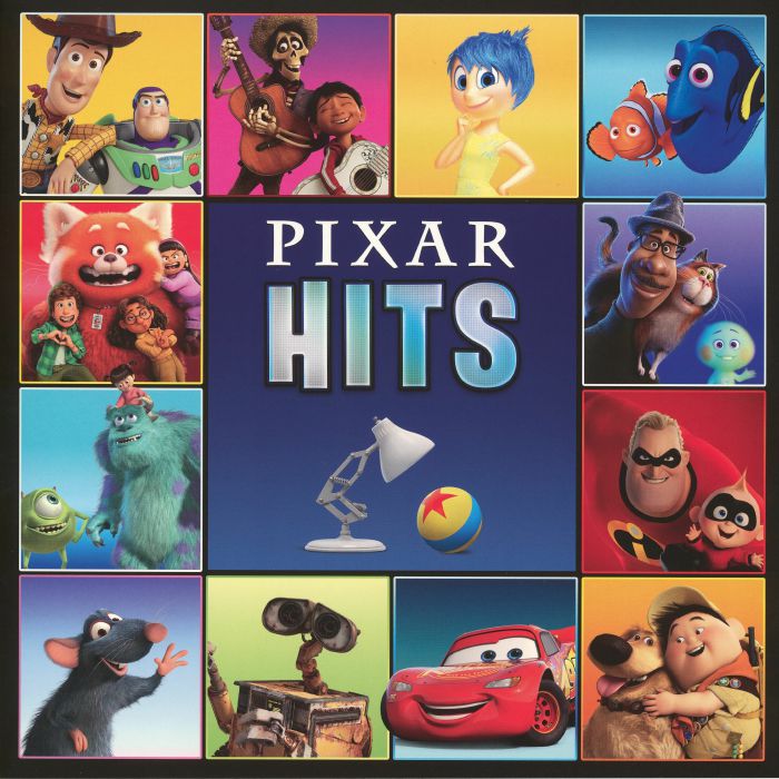 Pixar Hits - Yellow Vinyl LP vinyl record cover
