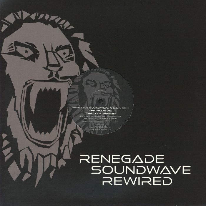The Phantom - 12 Inch vinyl record cover