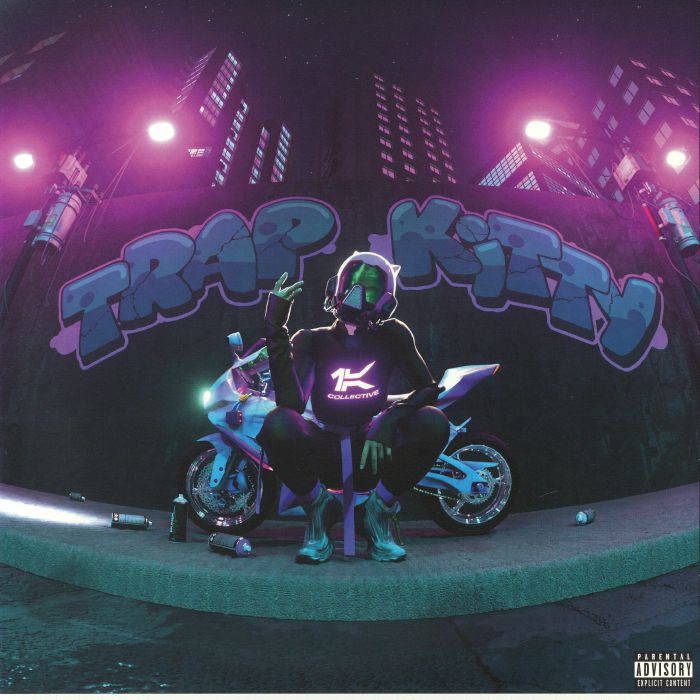 Trap Kitty - Limited Edition Purple Vinyl LP vinyl record cover