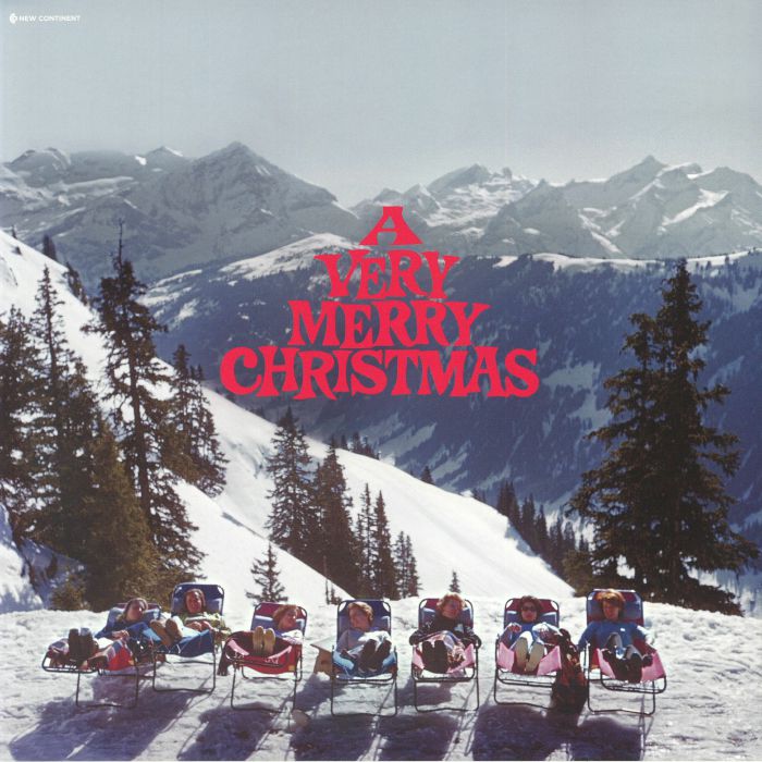 A Very Merry Christmas - Limited Edition Red Vinyl LP vinyl record cover
