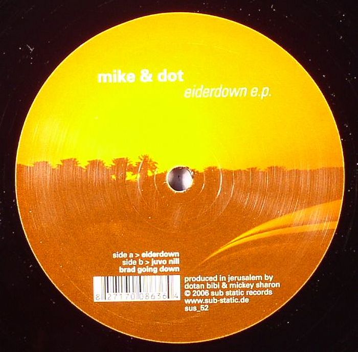 Eiderdown EP - Vinyl EP vinyl record cover