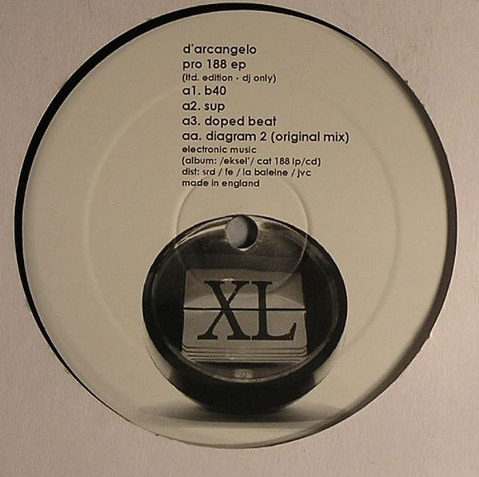Pro 188 EP - Vinyl EP vinyl record cover