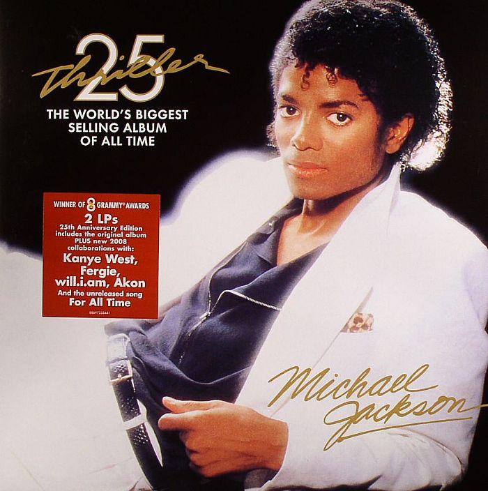 Thriller - 25th Anniversary Edition 2xLP vinyl record cover
