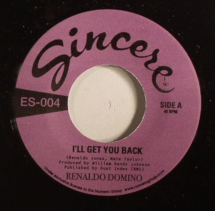 I'll Get You Back - Vinyl Single vinyl record cover