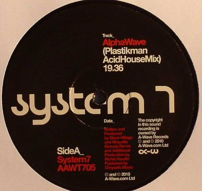 Alpha Wave (Remixes) - Vinyl Single vinyl record cover