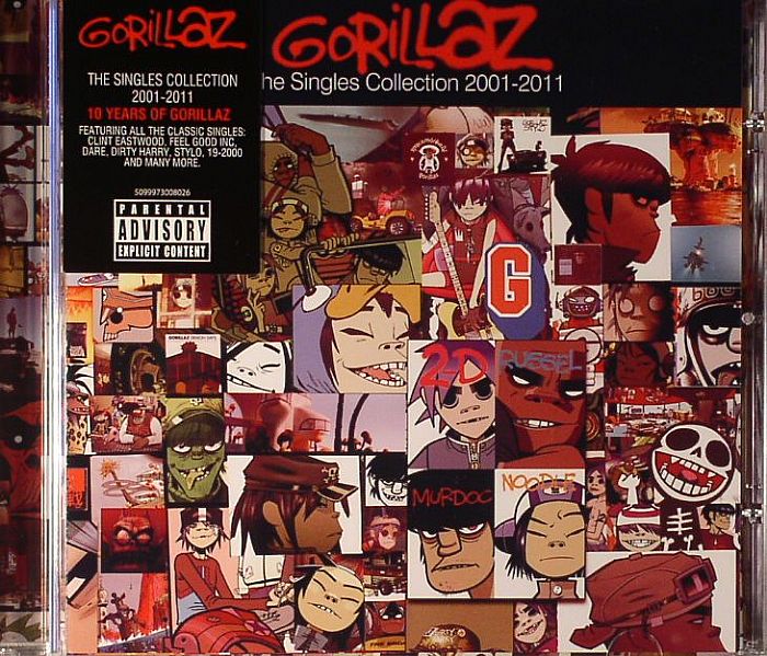 The Singles Collection 2001-2011 - CD CD cover