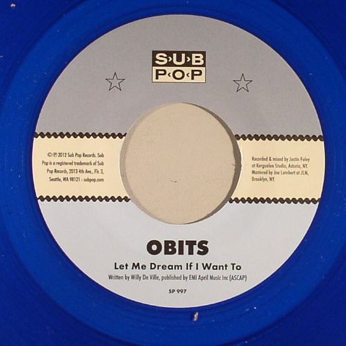 Let Me Dream If I Want To - Vinyl Single vinyl record cover