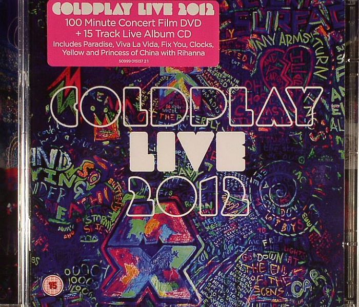 Live 2012 - CD + DVD CD cover