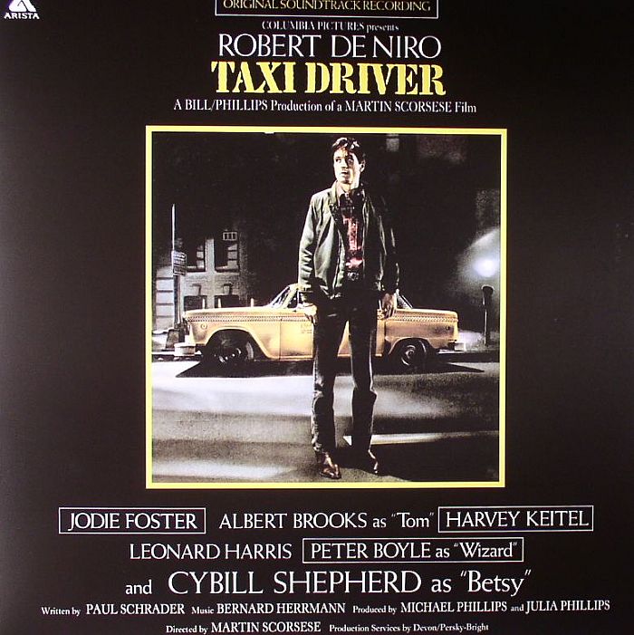 Taxi Driver - Vinyl LP vinyl record cover