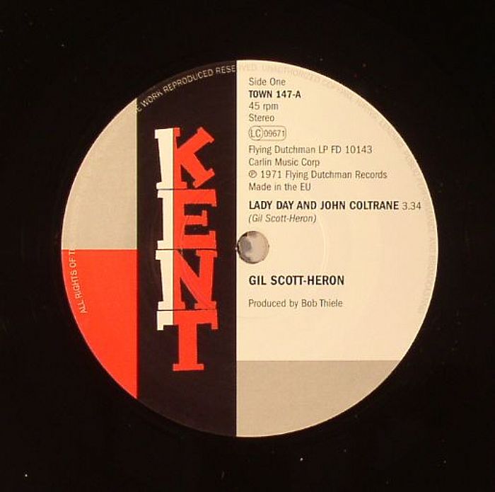 Lady Day & John Coltrane - Vinyl Single vinyl record cover