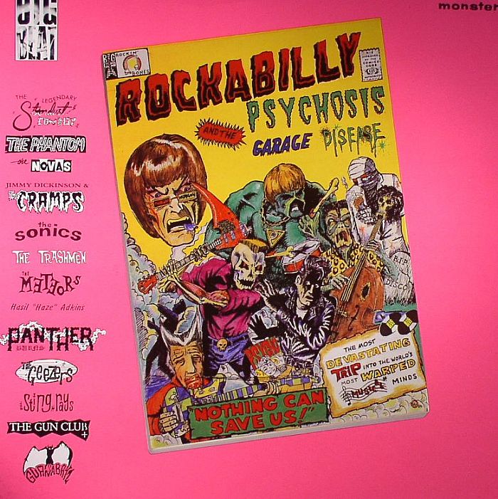 Rockabilly Psychosis & The Garage Disease - Vinyl LP vinyl record cover