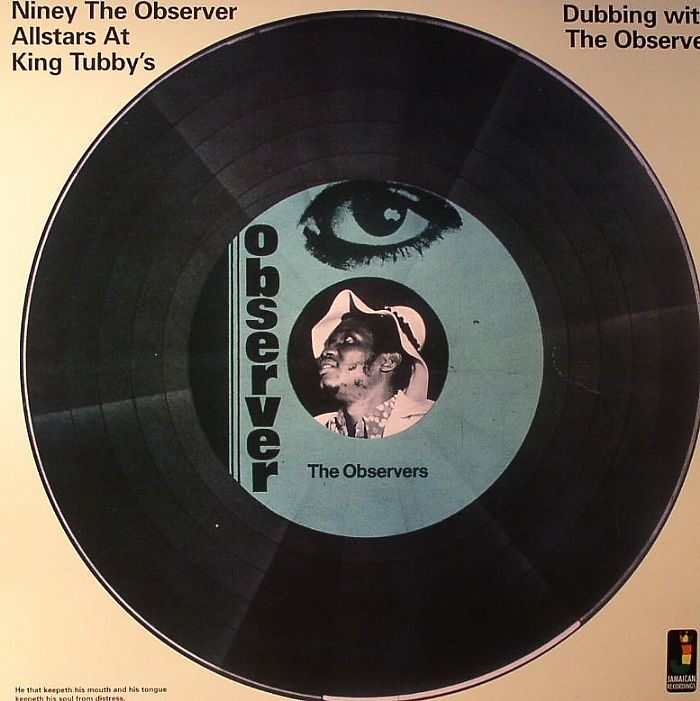 Dubbing With The Observer - Vinyl LP vinyl record cover