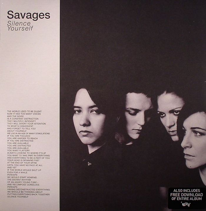 Silence Yourself - Vinyl LP vinyl record cover