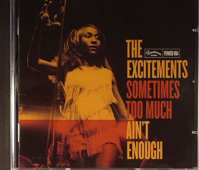 Sometimes Too Much Ain't Enough - CD CD cover