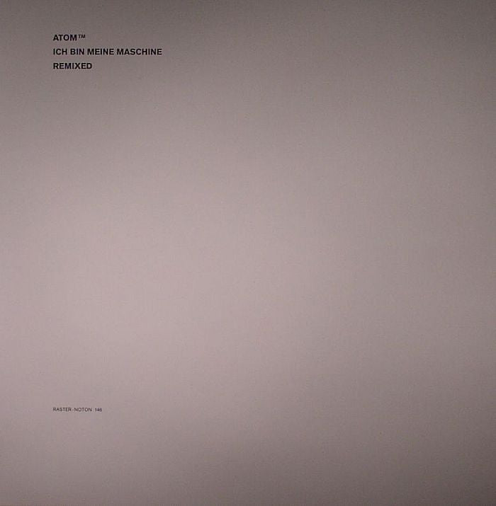 Ich Bin Meine Maschine Remixed - Vinyl EP vinyl record cover