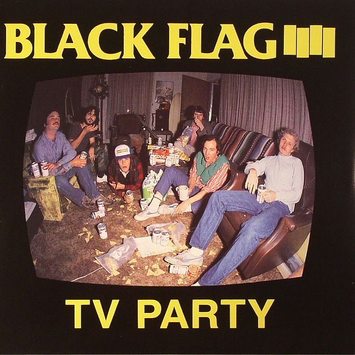 TV Party - Vinyl EP vinyl record cover