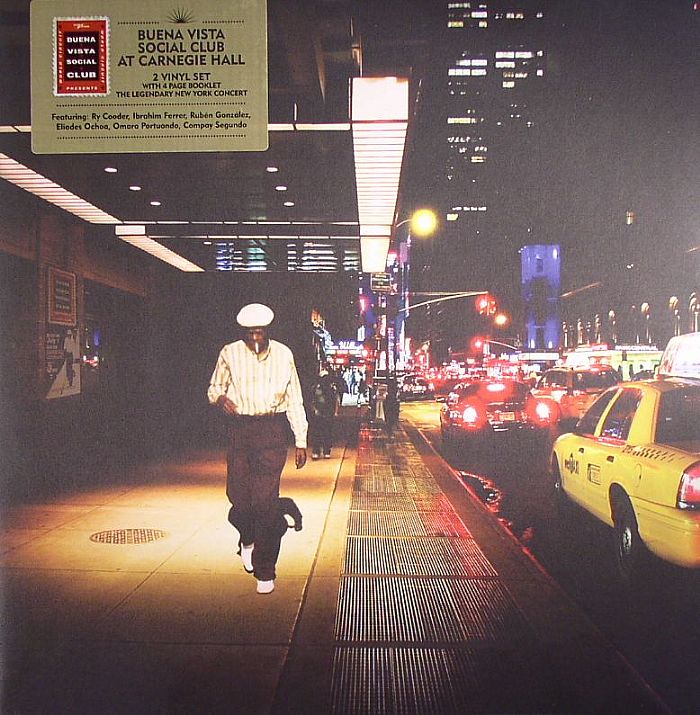 Buena Vista Social Club At Carnegie Hall - 2xLP vinyl record cover